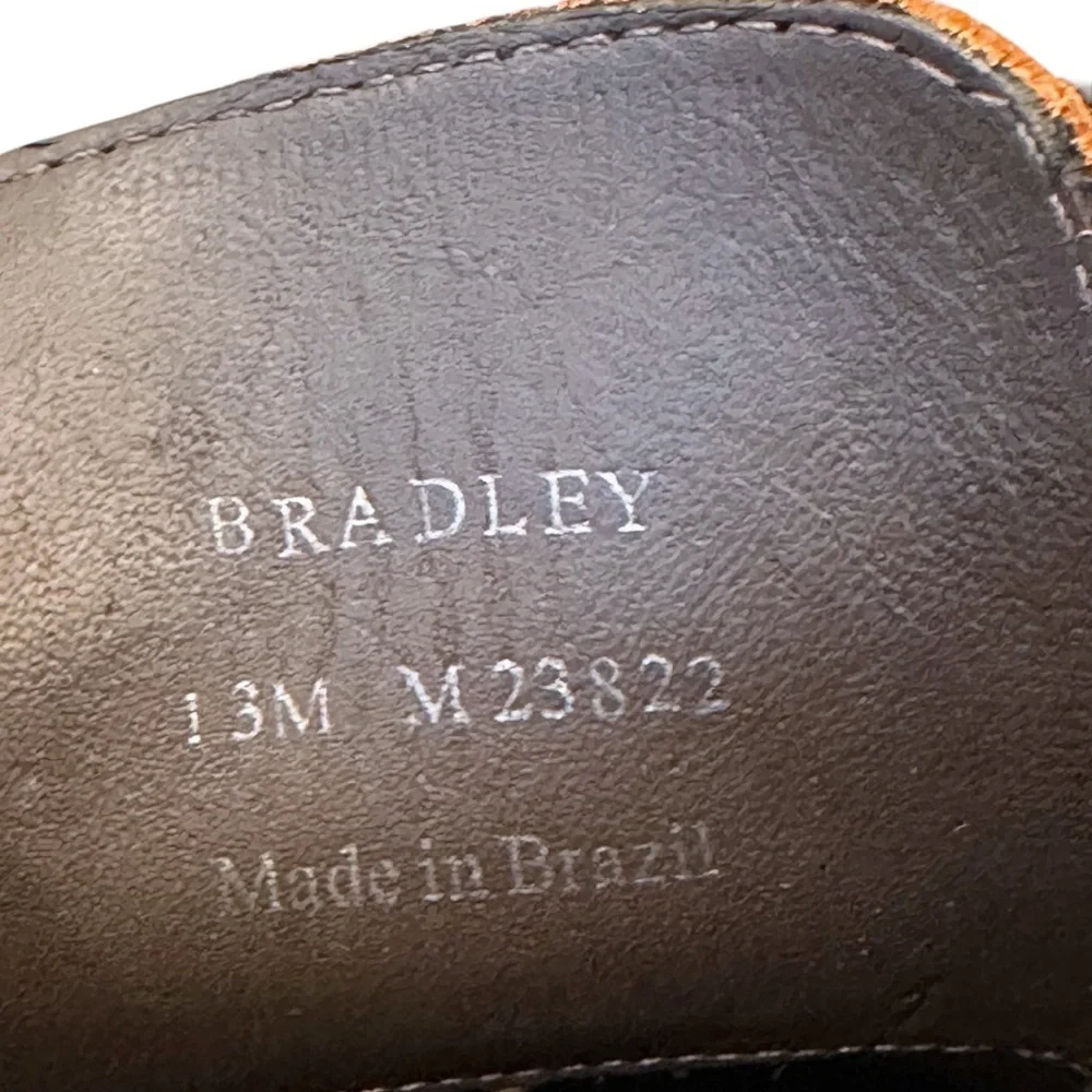 Helm The Bradley Full Grain Krumenauer Leather Dress Shoes Brown Men’s 13 $230